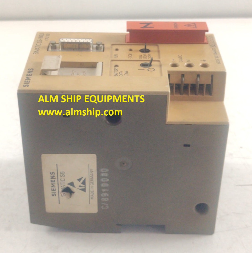 SIEMENS SIMATIC S5 6ES5 375-0LA15 / SIMATIC S5-100U CPU 102 | ALM SHIP